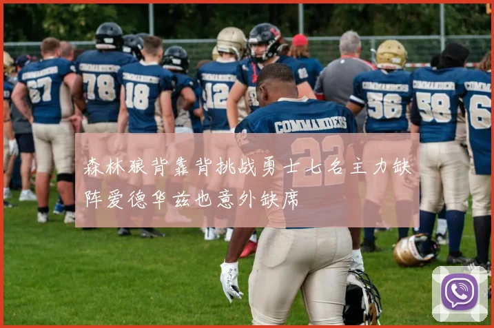 森林狼背靠背挑战勇士七名主力缺阵爱德华兹也意外缺席