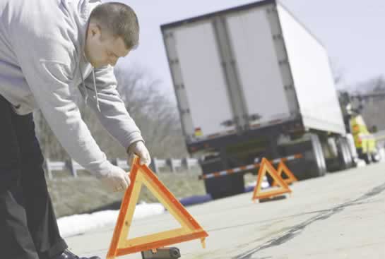 Camionero necesita arrancador de bateria